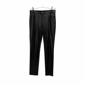 Commando Black Faux Leather Pocket Pants